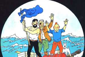 丁丁历险记19_红海鲨鱼