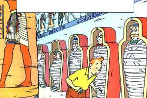 丁丁历险记04_法老的雪茄