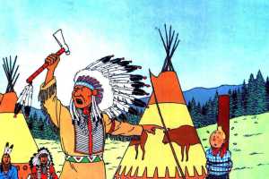 丁丁历险记03_丁丁在美洲